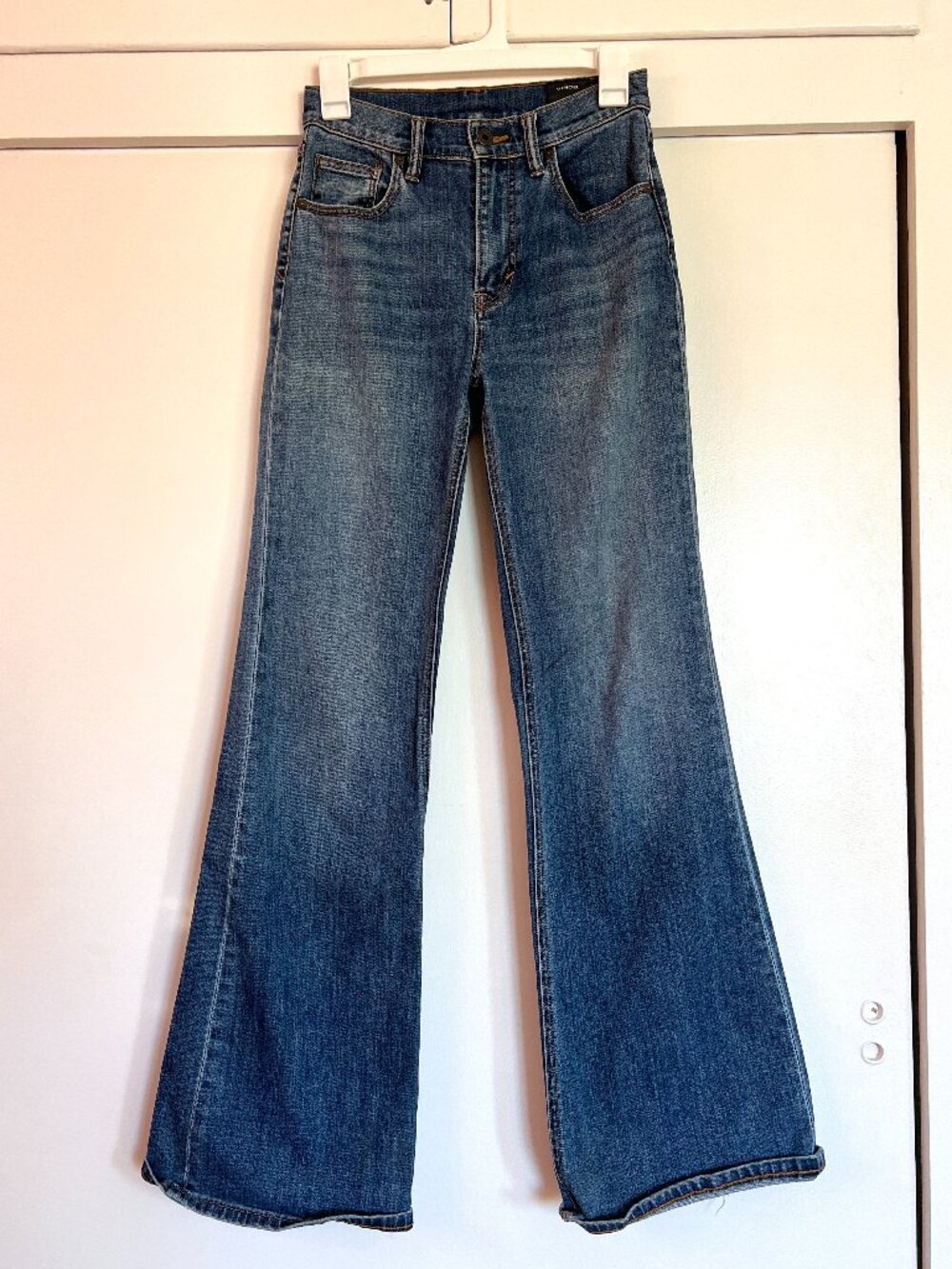 Vince Wide-Leg Flare Jeans